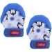 Nuby Soothing Teething Mitten with Hygienic Travel Bag Blue 2 Count 2 Count Blue