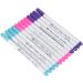 12 PACK Purple Disappearing Ink Fabric Marking Pen - Water Erasable, Auto-Vanishing, Temporary Marker for Cloth - Buy Online on SooperMarket.com