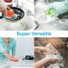 3PCS OstWony Silicone Dish Sponges - Durable Food-Grade Kitchen Sponge Set - Buy Online on SooperMarket.com