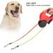 3M Double Retractable Dog Leash with LED Light - Flexible Roller Leash for Two Dogs (Red) | International Shipping Available - Buy Online on SooperMarket.com