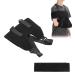 Adjustable Arm Sling Shoulder Immobilizer | Rotator Cuff Support Brace - Black - Buy Online on SooperMarket.com