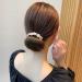 4Pcs Magic Hair Bun Maker with Pearl and Flower Foam Sponge - DIY Hair Styling Tool for Women and Girls - Buy Online on SooperMarket.com