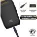 Supreme Trimmer Crunch Mens Foil Shaver STF602 | 150 Min Run Time | Waterproof Electric Razor for Short Hair & Stubble - Perfect for Barbers | Black - Buy Online on SooperMarket.com