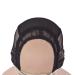 Buy 2-Pack 4x4 Inch U-Part Swiss Tip Wig Caps - Adjustable Straps for Wig Production | Medium Black (54cm) - Buy Online on SooperMarket.com