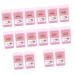 Beavorty 3200 Pcs Glue Wipes Lash Glue Cleaning Pads Adhesive Wipes for Lash Glue Eyelash Glue Remover Glue Wiping Cloth Cleaning Wipes Nail Polish Remover Non-Woven Fabric to Disassemble 4.8x4.8cmx8pcs