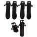MQSHUHENMY Magnetic Suction 3D Doll Couple Socks Magnetic Hand Holding Socks 2023 Funny Socks for Women Men Unisex Sock A 3 Pairs Black