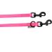 Biothane Dogeline Adjustable Leash for Small & Large Dogs - 2m 2.40m 2.80m 3.50m 5m - Neon Pink 16mm - Buy Online on SooperMarket.com