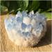 1pc Natural Blue Crystals Quartz Cluster Freeform Reiki Stones Room Home Office Aquarium Decoration Accessories Gemstone Home Collections (Size : 500-550g) - Buy Online on SooperMarket.com
