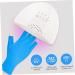 PLAFOPE 1 Pair Nail Gloves Manicure Gloves Fingerless Mitts UV Shield Gloves Sunscreen Gloves Manicure Tools Nail Art Tools Fingerless Gloves Gloves - Buy Online on SooperMarket.com