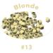 Kiara World 100 Silicone Lined Nano Rings Micro Links Beads for Hair Extensions 3mm (Blonde) - Buy Online on SooperMarket.com