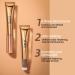 Liquid Contour Beauty Wall | Long-Lasting Face Highlighter & Bronzer Stick | 3PCS Shimmer Cream Makeup with Pillow Applicator - Buy Online on SooperMarket.com