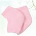 Minkissy Heel Socks - Silicone Gel Spa Socks for Cracked Heels & Dry Feet Repair | Moisturizing Cuff Support - Buy Online on SooperMarket.com