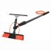 Window Cleaning Pole photovoltaic cleaner Window Cleaning Poles Water Fed Pole Kit Water Fed Cleaning System 3-In-1 Aluminum Outdoor Window Cleaner Water Fed Brush W/Squeegee 55cm Brush Head 4M/13FT
