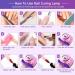 iBigLY 248W UV LED Nail Lamp | Fast Gel Nail Dryer with 60 Lamp Beads | 4 Timers Auto Sensor | Home/Salon Nail Art UV Light Tools - Pink - Buy Online on SooperMarket.com