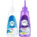 2PC Enzyme Laundry Stain Remover Fast Remover Enzyme Laundry Stain Remover Clothing Remover Enzyme Stain Remover Enzyme Laundry Stain Remover Purple Bottle.