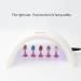 2 Set Nail Stand for Press On Nails - White Reusable Adhesive Putty Magnetic DIY Fake Nails Crystal Holder - Nail Art Training Display Stands - Gold + Pink - Buy Online on SooperMarket.com