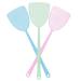 Fly Swatter, Strong Flexible Manual Swat Set Pest Control, Assorted Colors (3 Pack) (3 Colors)