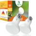 Repti Home Reptile Terrarium heating lamp 2 pack 50W turtle heat lamp suitable for amphibians bearded dragons lizards turtles snakes chameleons