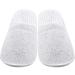 Frcctre 20 Pairs White Disposable Spa Slippers - Soft Coral Fleece, Non-Slip, Comfortable - Ideal for Travel, Guests, Hotel, Home, Salon - Men and Women - Buy Online on SooperMarket.com