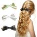 JSGHGDF Ribbon Elegant 2000s Style Side Clip Hair Clip Elaborate Style Large knot Balletcore - Buy Online on SooperMarket.com