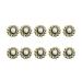 Worparsen Nail Art Decors Attractive Flower Love Heart Bear Modeling Fake Nail Decor Resistant Realistic Looking C