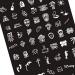 Shop Nail Art Plates & Stamping Templates | Geometric & Skull Patterns | International Shipping - Buy Online on SooperMarket.com