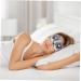 Healeved 4 Pcs Blindfold Ice Pack Silk Eye Mask Set for Sleep | Animal Print Plush Travel Masks | Snap Covers for Work and Travel - Buy Online on SooperMarket.com