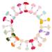 DECORA 20 Bundles 1700 Pieces Assorted Color 3mm Pearl Flower Stamen for Card Making Decoratiaon Warm