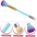 CIMAXIC 1pc Fingernail Brush Stuckers Nail Scrub Brush Nail Duster Brush Nail Scrubbing Brush Nail Collector Soft Nail Brush Toe Cleaning Brush Nail Dust Collector Portable Nail Polish 18*3cm Blue - Buy Online on SooperMarket.com