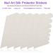 Nail Protector Sticker Wrap Cover 6Pcs - Clear Adhesive Silk Nail Wraps for Nail Protection - Buy Online on SooperMarket.com