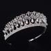 SSNUOY Pearl Wedding Tiara - Silver Rhinestone Bridal Crown for Women | Princess Hair Accessories - Buy Online on SooperMarket.com