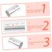 Mikinona 3rolls Nail Manicure Remover Soak off Wraps Nail Dip Remover Nail Removal Rads Flakes Accessories for Nail Tools Nail Cleaning Tool Nail Tin Nail Polish - Buy Online on SooperMarket.com