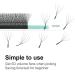 NAGARAKU 5D Volume Premade Eyelash Extensions 8-15mm Mix - D Curl 0.07mm | Faux Mink Matte Black Clusters | Easy Fanning YY Lashes - Buy Online on SooperMarket.com