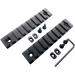 GOTICAL Multi Slot Mlok to Picatinny Rail Adapter | Set of 9 Slots AR Picatinny Rail System - Buy Online on SooperMarket.com
