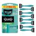 Wilkinson Sword Xtreme 3 Sensitive Disposable Razors for Men 4+2 6 pieces (1 pack) White