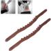 10 Massage Points Gua Sha Tools - 2 Pack Wooden Massage Sticks for Back & Leg Relief | International Shipping - Buy Online on SooperMarket.com