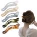 Aaiffey Alligator Hair Clips 5 Pcs Matte Premium Strong Shark Alligator Clips Non-Slip Professional Hair Styling Clips for Women Salon Hair Clips Suitable for Any Hairstyles