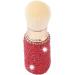 XhuangTech Bling Make Up Brush Crystal Makeup Travel Brushes Blusher Rhinestone Cover Foundation Highlight Blush Cosmetic Tools (Red) - Buy Online on SooperMarket.com