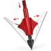 100 Grain Majarro Crossbow Broadheads for Deep Penetration - Tough Steel, Compound & Crossbow Red-001 - Buy Online on SooperMarket.com