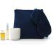 Aromatherapy Associates Tranquil Sleep Gift Set - Deep Relax Bath & Shower Oil, Sleep Mist, Candle, Eye Mask in Velvet Bag | 1 Count - Buy Online on SooperMarket.com