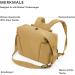 Stokke Xplory X Wrap Pocket - Versatile Shoulder Bag & Backpack Includes Foldable Diaper Pad UPF 50+ Water-Repellent Easy to Clean - Golden Yellow - Buy Online on SooperMarket.com