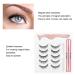 Magnetic Eyeliner & Eyelash Kit - 5 Pairs 3D No Glue Needed | Easy Application with Tweezers - Buy Online on SooperMarket.com