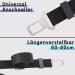 STUCH Universal Bungee Safety Belt for Dogs & Cats - Black | Secure Pet Travel for All Breeds & Car Types - Buy Online on SooperMarket.com