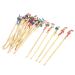 Qtqgoitem Bamboo Japanese Doll Ear Wax Pick Spoons Earwax Remover Earpick 20pcs (Model: 427 456 934 f1d 7a3)