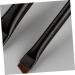 Healeved 6 Sets Eyeliner Brush Makeup Brush Multi Function Eyebrow Brush Ear Wood Black - Buy Online on SooperMarket.com