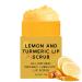 Turmeric Lip Scrub Exfoliator Vitamin C Lip Scrub Natural Lip Exfoliator Lip Care to Remove Dead Skin Lip Lightening for Dark Lips Lip Exfoliator Scrub Softening Diminishes Lip Lines 100g