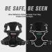 BARKBAY No Pull Dog Harness for Large Dogs - Reflective, Heavy Duty, Easy Control Handle - Chest Size 27-32 inches - Black - Buy Online on SooperMarket.com