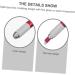 Angoily Microblading Manual Alloy Supply Eyebrow Pen Aluminium Make Embroidered 14.2x0.9cm Red - Buy Online on SooperMarket.com