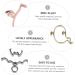 EXCEART 24pcs Epoxy alloy pendant blank hats wallet key holder bead keychain UV Resin Crafts mold witch hat - Buy Online on SooperMarket.com