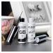Nail Art Gel Liner Set - Black & White Design Polish Paint - 2Pcs 8ml Soak Off Curing Gel Polish with Thin Brush - DIY Home Salon French Manicure - Buy Online on SooperMarket.com